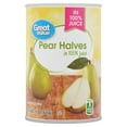 thumbnail image 2 of Great Value Pear Halves in 100% Juice, 15 oz, 2 of 7