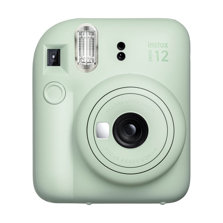 FUJIFILM instax mini 12 Instant Film Camera, Mint Green - Walmart.com