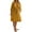Yellow, variant on Kaemgyyd Dress for Women A-Line Ruched Flowy Dress Cute 3/4 Sleeve V-Neck Solid Color Midi Beach Dress Fall