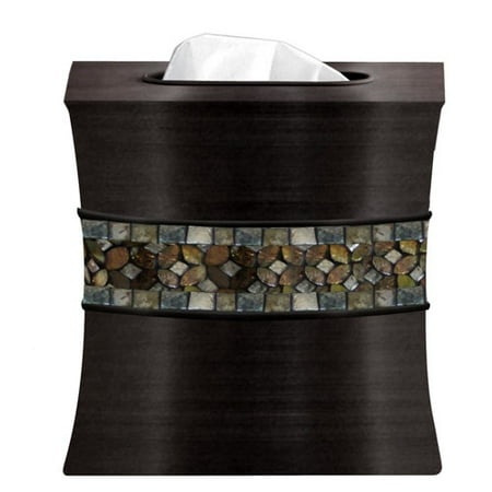 Majestic Hammered Boutique Tissue Box Cover