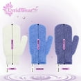 thumbnail image 7 of EvridWear Exfoliating Bath Mittens for Shower, Spa, Massage and Body Scrubs (Mitts, 1 Pair Moderate), 7 of 7
