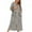 Gray, variant on Azrian Deals Nightdress Womens Winter Warm Nightgown Zip With Pokets Loose Pajamas Clearance