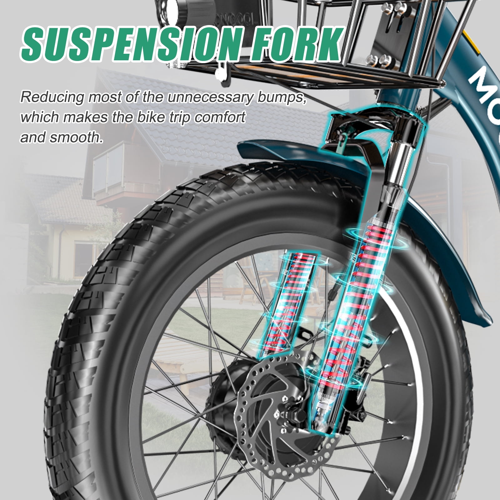 20" x 4" Fat Tire Electric Tricycle for Adult, 7 Speeds Electric Trike 48V 500W Motorized Tricycle , Electric Three Wheels Bicycle for Senior, Aluminum Frame & Rear Basket ,16mph