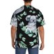 thumbnail image 3 of Fotbe Cartoon Koala Bear Camisa Estampada de Manga Corta para Hombre, Casual de Verano, Estilo Playero, Sin Arrugas-X-Large, 3 of 5