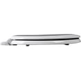 thumbnail image 2 of Premium  Wood Toilet Seat, White/White Hinge, 2 of 5