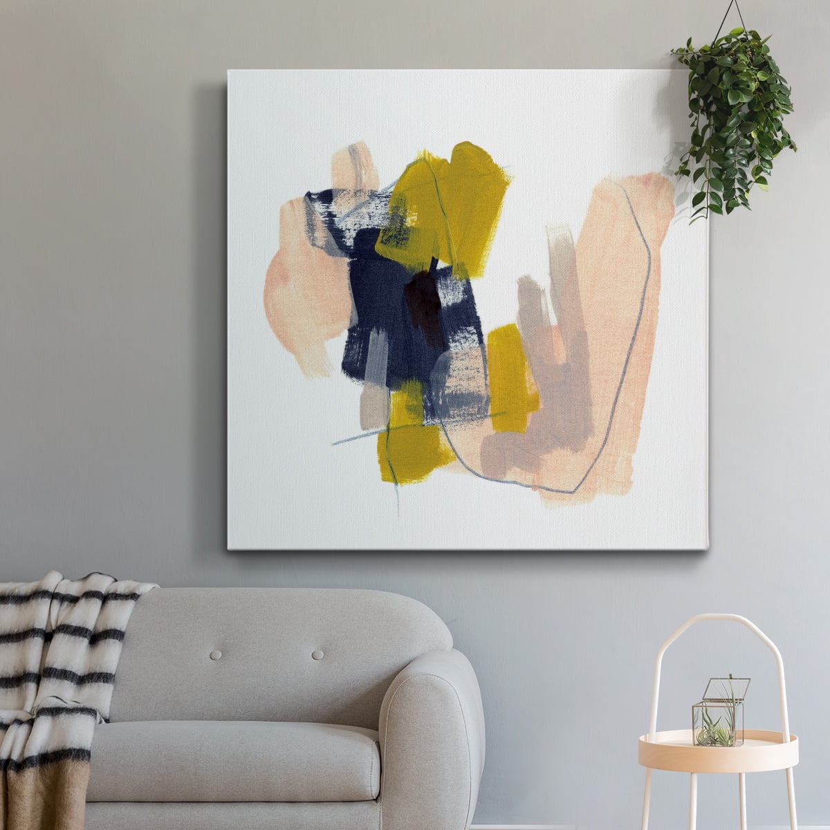 Wexford Home Mosaic Boundary I-Premium Gallery Wrapped Canvas, 32" x 32" - Ready to Hang