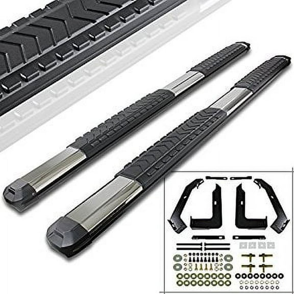 Spec-D Tuning SSBOE-DCY305-NB Land Rover Discovery LR3 LR4 Running Boards Side Step Nerf Bars Pair