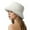 White, variant on Soyumi Winter Bucket Hat for Women, Fuzzy Faux Fur Warm Plush Fisherman Cap, Winter Fashion Trendy Cute Hat with Ear Flaps for Cold Weather, Skiing, Snowboarding, Casual Outing, Beige