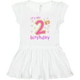 thumbnail image 3 of Inktastic It's My Second Birthday Girls Toddler Dress, 3 of 5