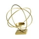 thumbnail image 5 of Candelabro de metal BLESIY con forma de vela de té adorno de hierro para boda Oro redondo, 5 of 8