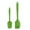 Green, variant on 2pcs Kitchen Cooking Silicone Spatula Set Heat Resistant Turners Scraper Cooking Utensils Blue
