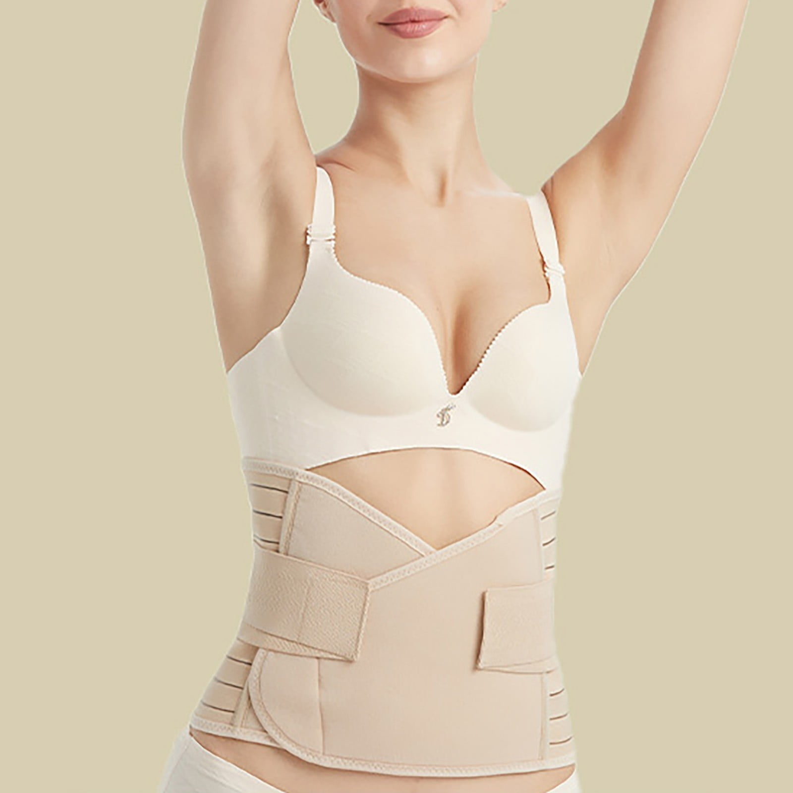 waist trainer for backless dress Vivcore Body Shaper Women Tummy Control Shapewear Deep V Neck Bodysuit Adjustable for Postpartum Recovery and Low Back 1 Colombian shapewear piece size:12W Open In Back Dresses size:large