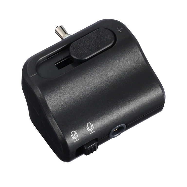 Audio Control for PS4 DualShock Controller, Fosmon [Volume Slider | Mic 3.5mm TRRS Jack PC Gaming Headphone Audio Adapter for 4 Joystick -