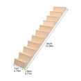 thumbnail image 2 of OULII 1Pcs Playhouse Accessory Small Stair for Children Diy Enthusiasts Unpainted Wood Material, 2 of 7