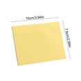 thumbnail image 3 of Sticky Notes 4x3 Inches 100 Sheets Colorful Adhesive Memo Pads Removable Notepads Office home Stationery Supplies Self-Stick Notes, 3 of 5