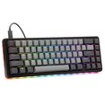 thumbnail image 2 of Drop ALT High-Profile Mechanical Keyboard â€” 65% (67 Key) Gaming Keyboard, Hot-Swap Switches, Programmable Macros, RGB LED Backlighting, USB-C, Doubleshot PBT, Aluminum Frame (Cherry MX Blue, Black), 2 of 15
