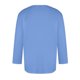 thumbnail image 4 of camiseta superior de manga tres cuartos con cuello redondo de color sólido para hombre azul / 3xl, 4 of 4