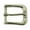 Style # 3443, variant on 1.00" Silver Pin Belt Buckle for 1.00" Wide Exact Inner Size 25mm DIY Watch etc One Inch Size