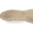 thumbnail image 5 of Women's Journee Collection Mount Wide Calf Over The Knee Boot Taupe Faux Suede 9 M, 5 of 6