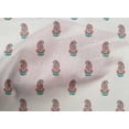 thumbnail image 5 of oneOone Cotton Cambric Red Fabric Block Quilting Supplies Print Sewing Fabric By The Yard 56 Inch Wide-ZG, 5 of 6
