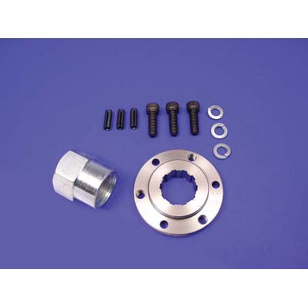 BDL Belt Drive Pulley 1/4 Insert and Nut,for Harley Davidson,by VTwin