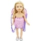 thumbnail image 3 of XADP Baby Doll Carrier Mochila Accesorios para muñecas Portabebés Delantero y Trasero con Correas para muñecas de 15 a 18 Pulgadas,Púrpura Adepaton WMZL-479-2, 3 of 7