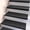 Black Grey, variant on 7 Pack Bullnose Polypropylene Carpet Stair Treads, Non-Slip Washable Soft Edging Staircase Protectors for Indoor Wooden Steps & Pets, 29.5"Lx9.5"Wx1.5"H, Beige