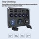 thumbnail image 2 of Speravity Panel de interruptores de coche antioxidante resistente al calor 5 Gang Dual USB interruptores de actualización controlador voltímetro Vehículos, repuestos y accesorios Mis Azul Speravity VI022283-02B, 2 of 6