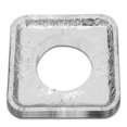 thumbnail image 1 of Aislamiento de calor de aluminio de la estufa de la estufa Reemplazo universal Cubiertas a prueba de grasas Guardias Protectores de gama de cocinas Cocina Cuadrado 10 piezas Methold  HA012375-02, 1 of 7