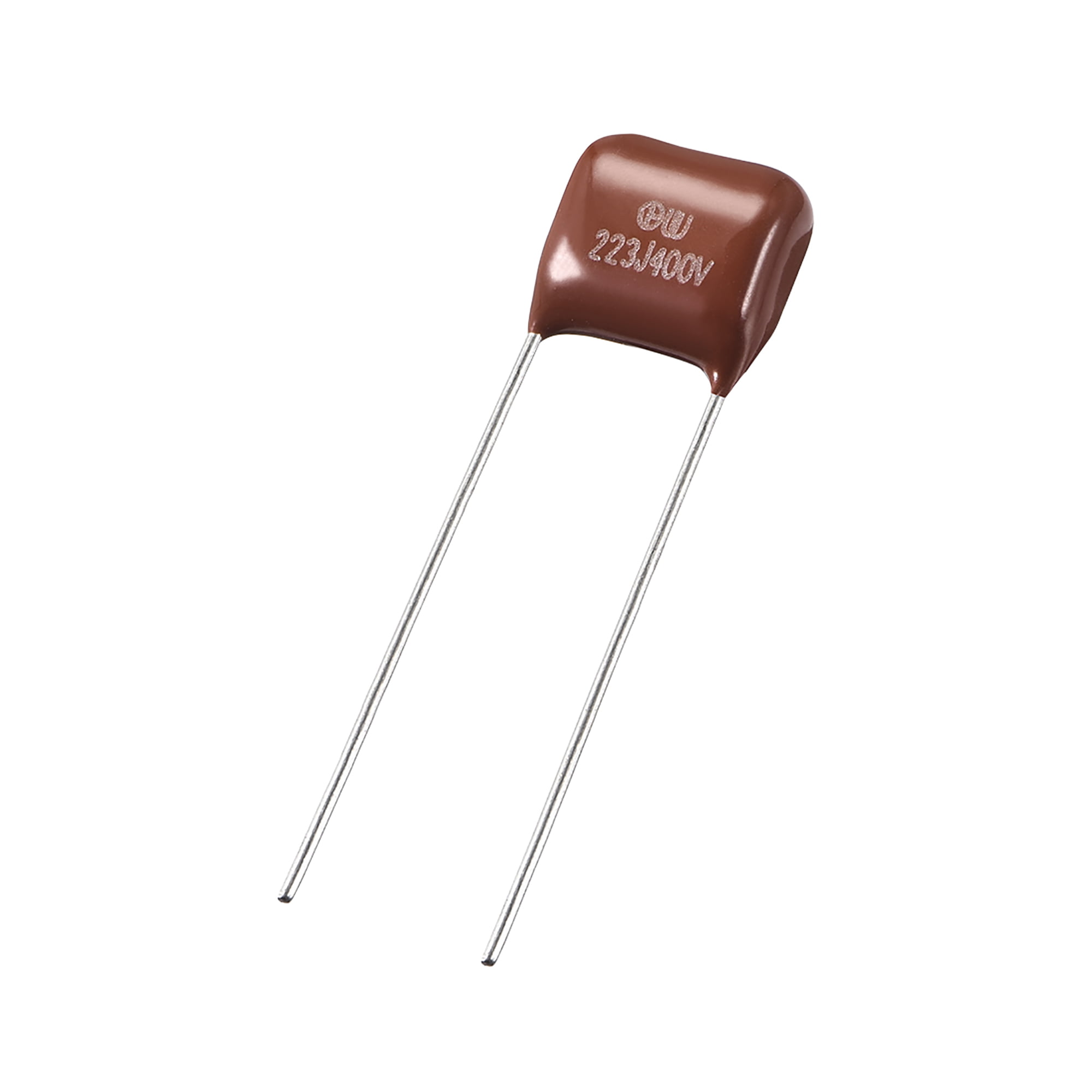 uxcell CBB21 Metallized Polypropylene Film Capacitors 400V 0.22uF for Electric Circuits Energy Saving Lamps Pack of 10