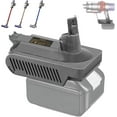 thumbnail image 6 of V10 Adapter for Dewalt 18V20V Craftsman 20V Ryobi 40V MAKITA /Einhell/Milwaukee/Bosch Ryobi 18V Li-ion Battery Converter to for Dyson V10 Battery for Cyclone Animal Fluffy SV12 Vacuum Cleaner, 6 of 31