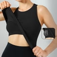 thumbnail image 4 of POIUYTR Women Summer Ribbed Knit Tank Tops Casual Stretch Scoop Neck Sleeveless Shirts Built in Bras Yoga Gym Racerback Cropped Camisole, 4 of 6