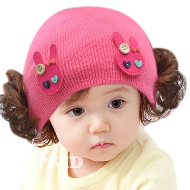 Newborn Cute Baby Hat Toddler Baby Warm Hat Girls Caps Cartoon Rabbit Girls Hats Wig Bangs Fake Hair Headwear for Newborn Gift Newborn Cute Baby Hat Toddler Baby Warm Hat Girls Caps Cartoon Rabbit Girls Hats Wig Bangs Fake Hair Headwear for Newborn Gift