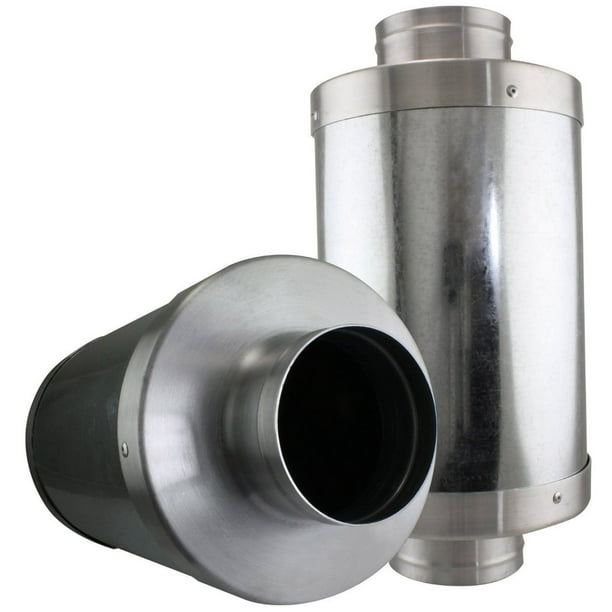 VenTech VT FS6 FS6 Muffler Noise Reducer Silencer System for Inline