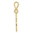 thumbnail image 2 of Diamond2Deal 14K Pendentif Initiale Lettre g en Or Jaune Script Filigrane pour Femmes, 2 of 6