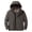 Gray Womens Waterproof Ski Jacket, variant on JOANKDMI Waterproof Ski Jacket for Women Winter Snow Coat Windproof Hooded Mountain Warm Quilted Lined Outerwear for Snowboarding Hiking Fishing Outdoor Work