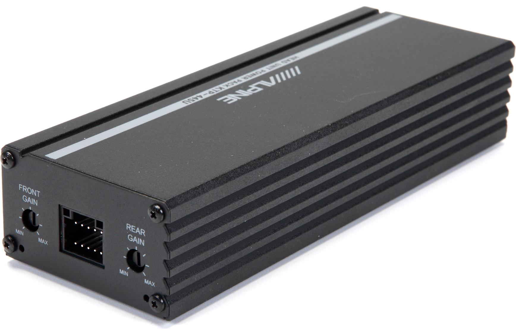 Alpine KTP-445U Car Audio 4 Channel 360W Amp Behind Radio Aftermarket or Factory