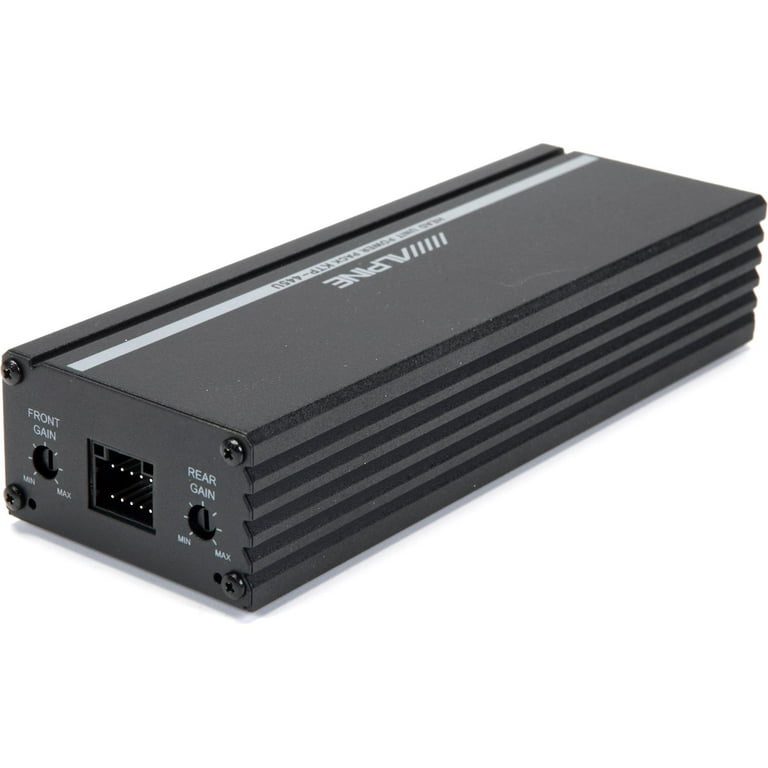 Alpine KTP-445U Car Audio 4 Channel 360W Amp Behind Radio
