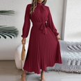 thumbnail image 3 of UPPADA Womens Fall Wedding Guest Dress Solid Long Sleeves Maxi Dress Elegant Evening Party Special Dresses Semi Formal Dresses for Women Plus Size, 3 of 5