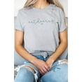 thumbnail image 3 of Outdoorsy Minimalistic Heart Adventure Graphic Tee T-Shirt, 3 of 7