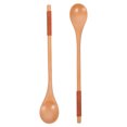 thumbnail image 4 of Shisuyan Wood Coffee Spoon Light Brown 2Pcs 7.9x1.2In, 4 of 9