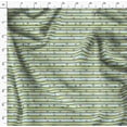 thumbnail image 4 of Soimoi Green polyester Crepe Fabric Coffee Cup & Stripe Print Fabric by Yard 42 Inch Wide, 4 of 5