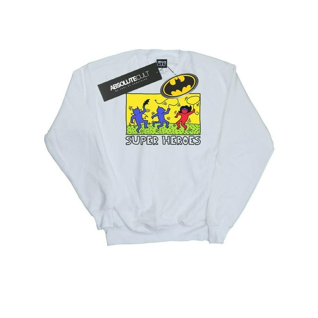 DC Comics Womens Batman Pop Art Sweatshirt