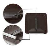 Rv Vent Covers 2-Pack Universal RV Roof Vent Covers - 14 X 14