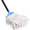 Blue, variant on Indoor Cotton Mops for Floor Cleaning - Indoor Cleaning Mop for Wood Floors, Tile, Hardwood Floor, 53.5" Adjustable Iron Handle Regular Mops to Clean Living Room, Kitchen, and Bathroom. (Blue White)