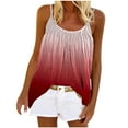 thumbnail image 1 of Birdeem Blouse Décontractée Sans Manches à Col Rond Imprimé Mode Été pour Femmes, 1 of 5