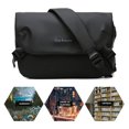thumbnail image 3 of Bolso Almohada para Hombre Bolso Hombro Oxford Duradero para Hombre para Deporte Ciclismo (Negro A), 3 of 9