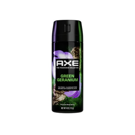 Axe Men's Deodorant Spray, Freshness Emerald Sage Aluminum-Free, 4 oz