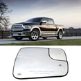 thumbnail image 2 of Almencla Driver Side Exterior Mirror Glass 68079363AA Side View Replacement Mirror Towing Right Side, 2 of 8