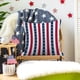 thumbnail image 1 of Decoraciones para el Día de los Caídos, decoraciones para el 4 de julio, decoraciones patrióticas, fundas de almohada para el Día de la Independencia, decoración para el hogar, sala de estar, fundas d, 1 of 6